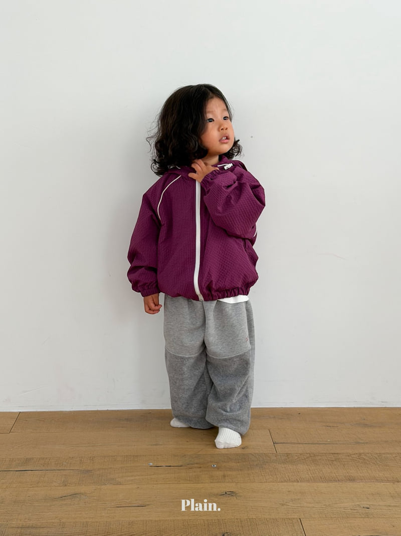 Plain - Korean Children Fashion - #Kfashion4kids - Choco Windbreaker - 5