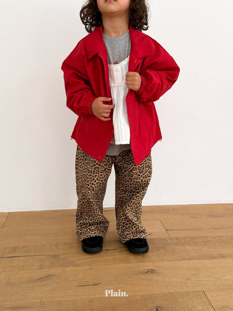 Plain - Korean Children Fashion - #childofig - Leopard Pants - 9