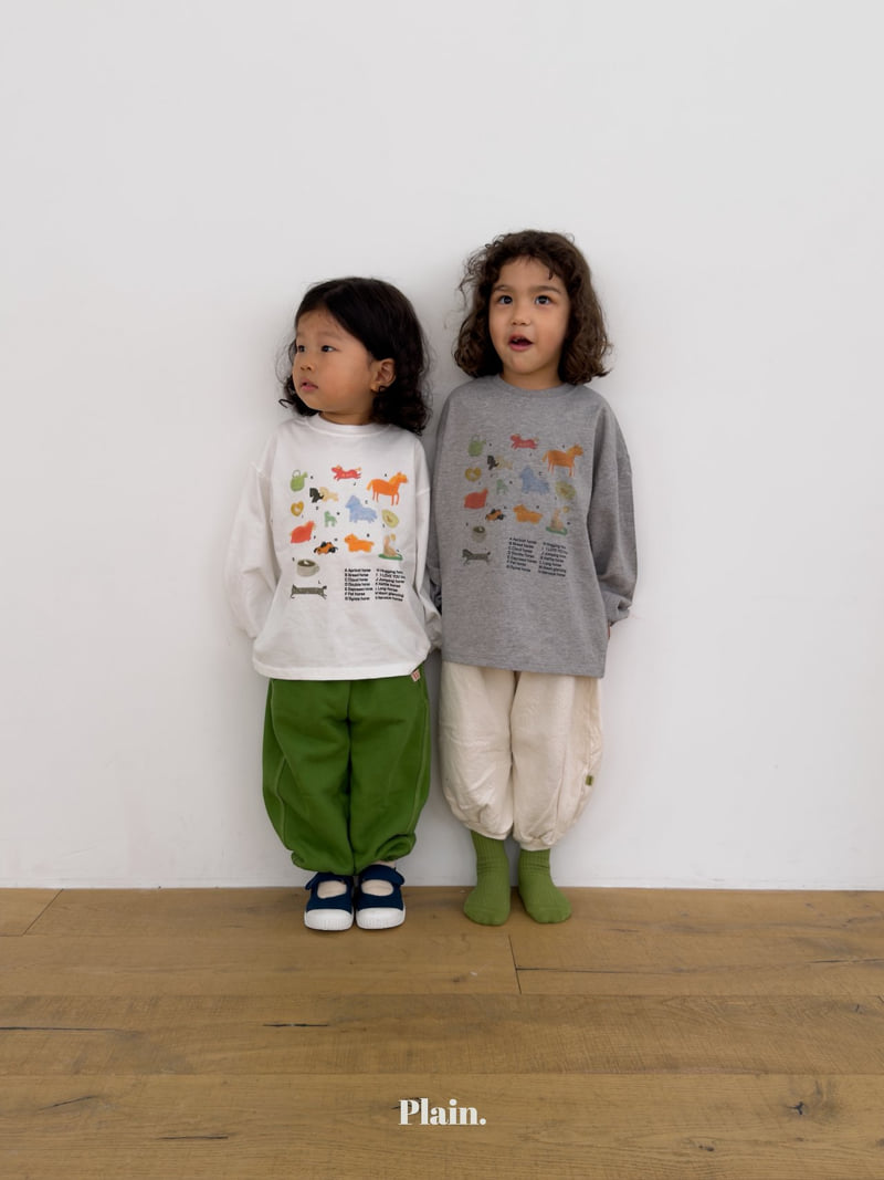 Plain - Korean Children Fashion - #childofig - Pony Tee - 11