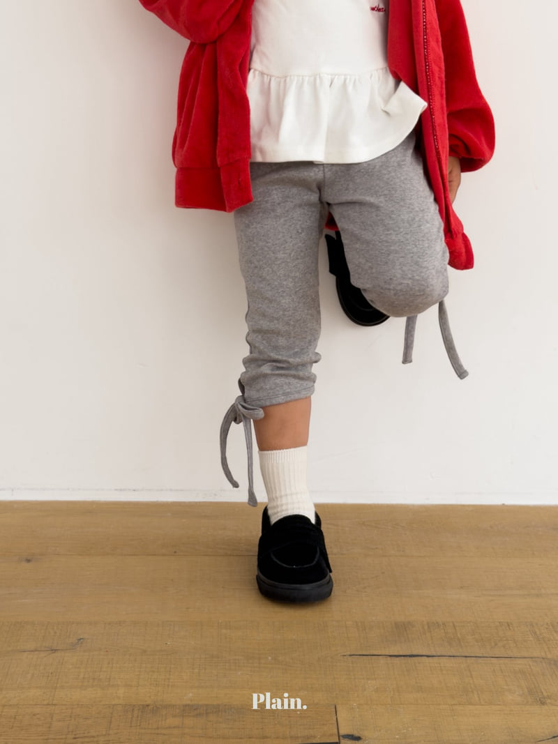 Plain - Korean Children Fashion - #childofig - Laboni Leggings - 10