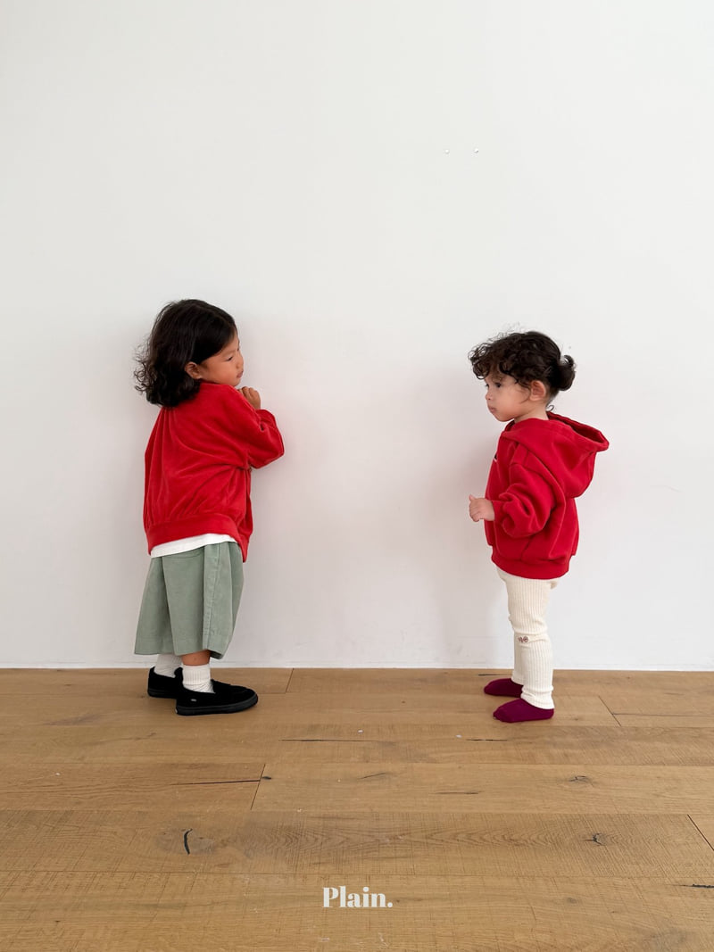 Plain - Korean Children Fashion - #childofig - Hood Tee - 7
