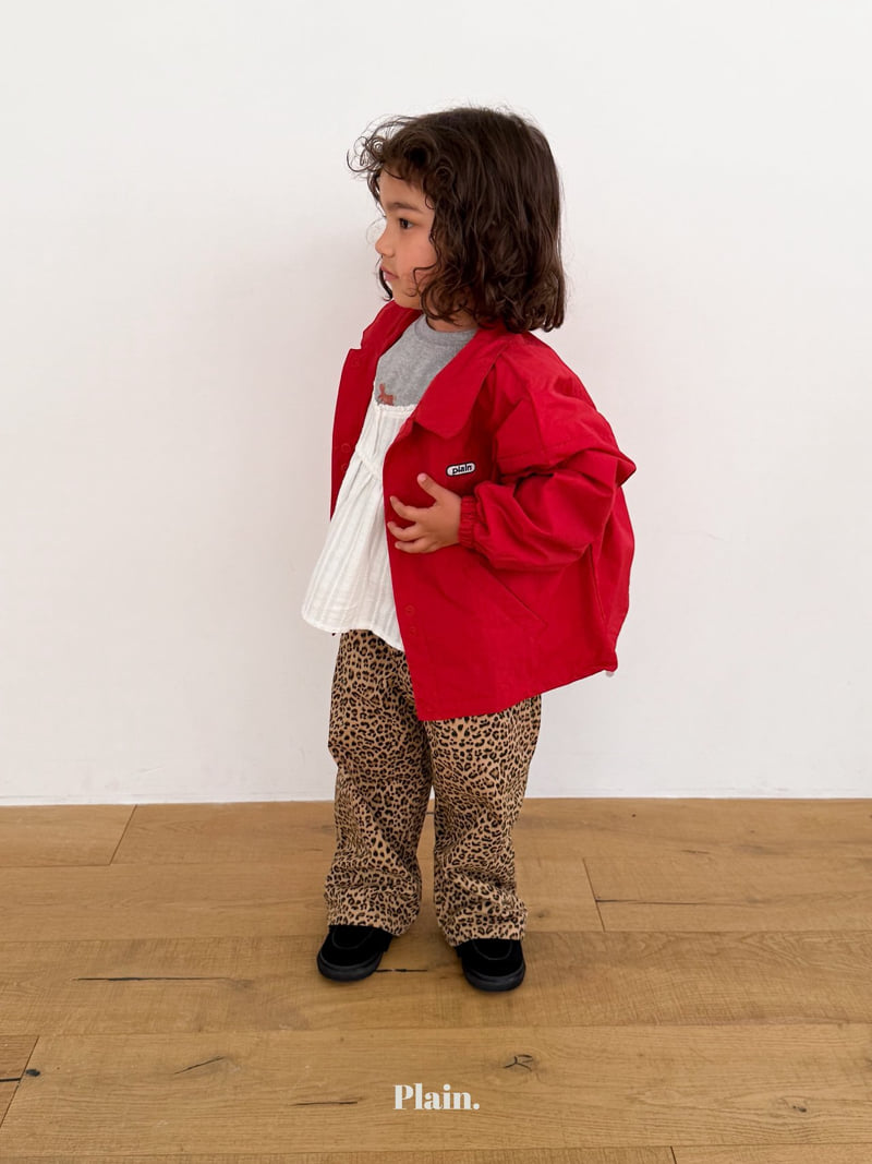 Plain - Korean Children Fashion - #childrensboutique - Leopard Pants - 10
