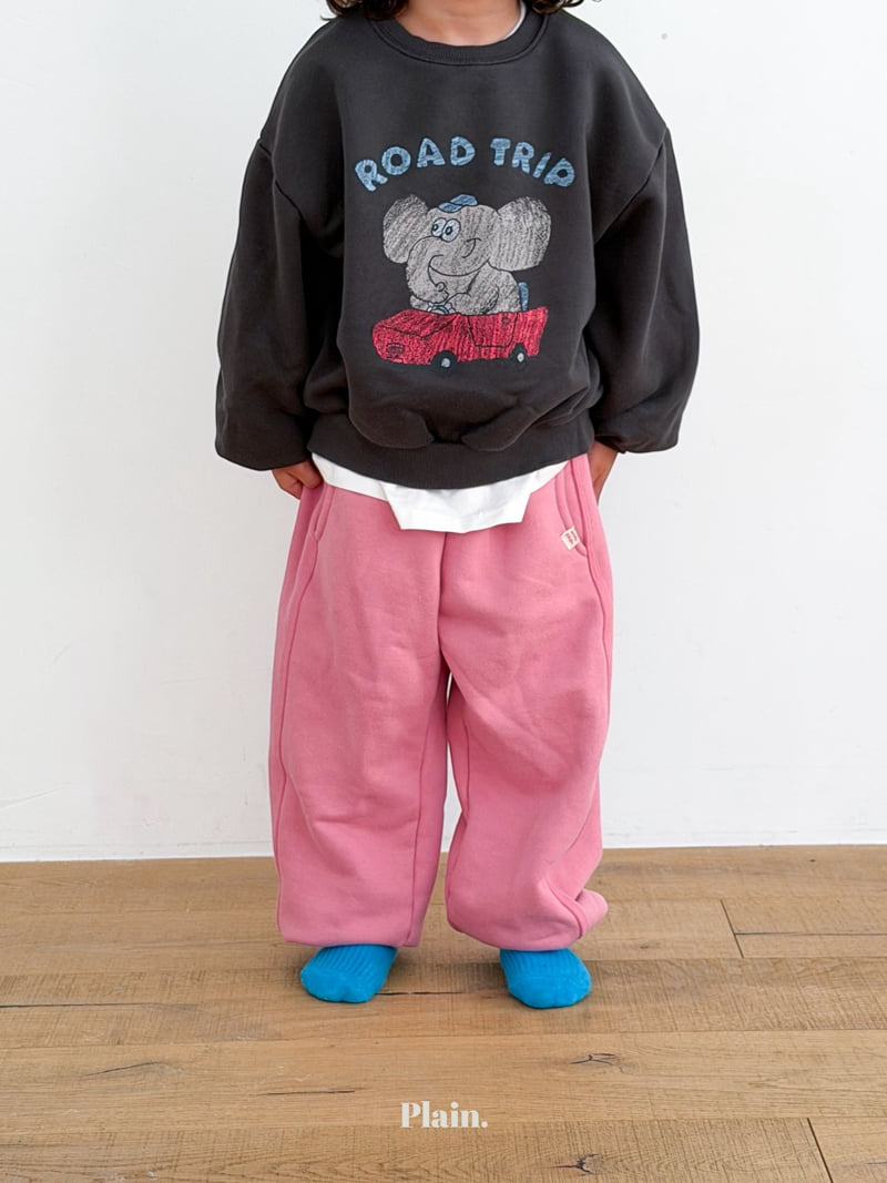 Plain - Korean Children Fashion - #childrensboutique - Elephant Sweatshirts - 7