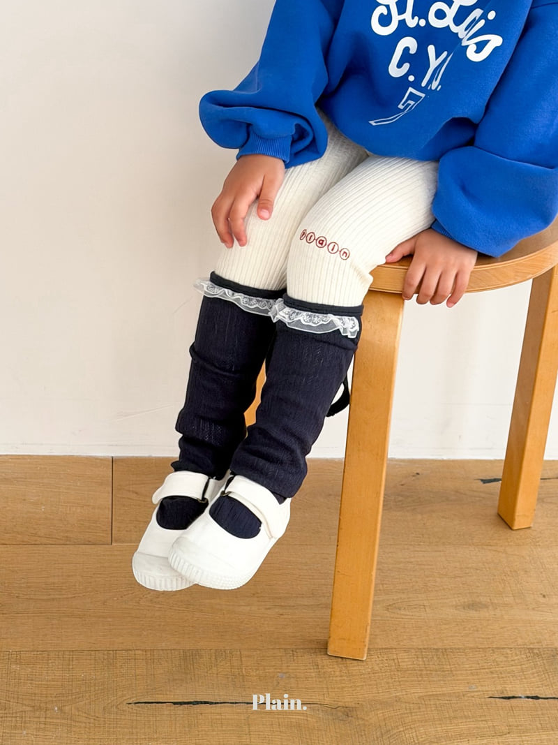 Plain - Korean Children Fashion - #childrensboutique - Plain Lace Socks - 11
