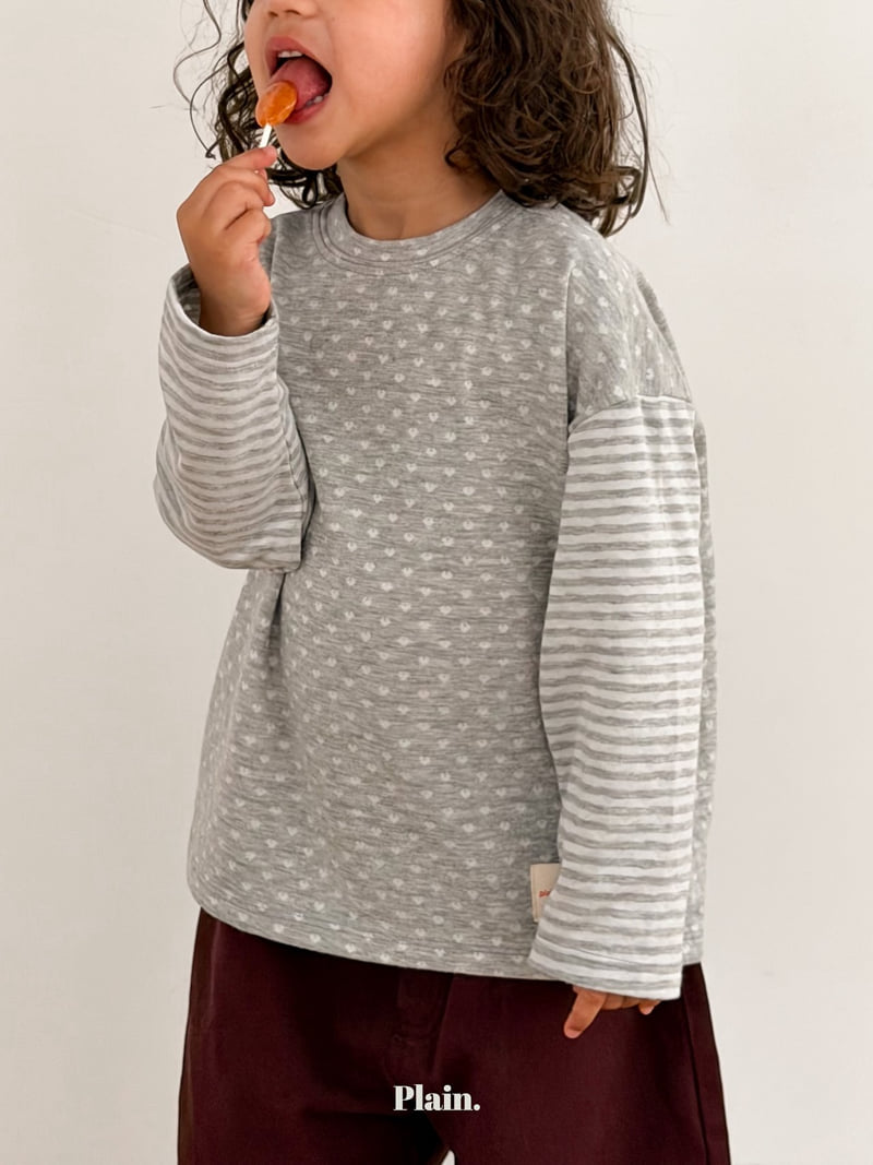 Plain - Korean Children Fashion - #discoveringself - Heart Tee - 5