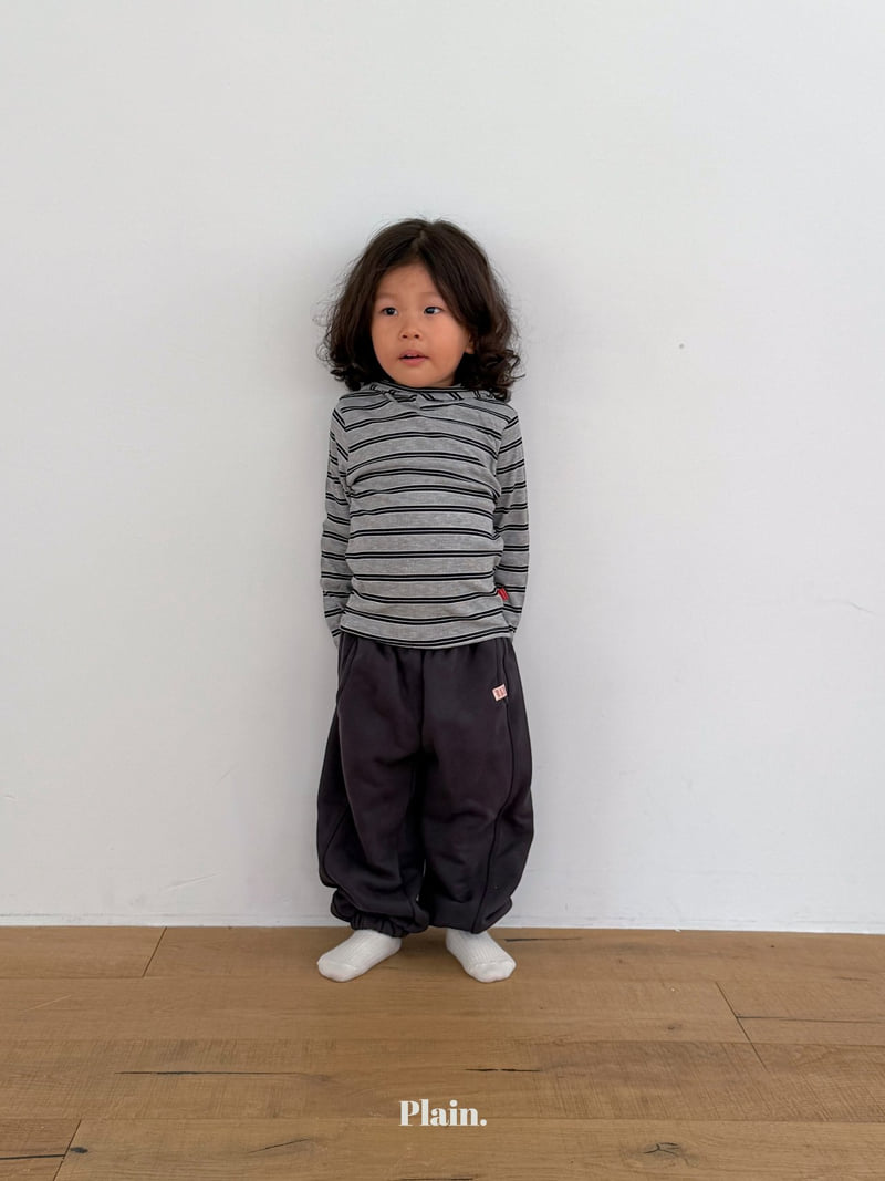 Plain - Korean Children Fashion - #discoveringself - Stretchy Hood Tee - 10