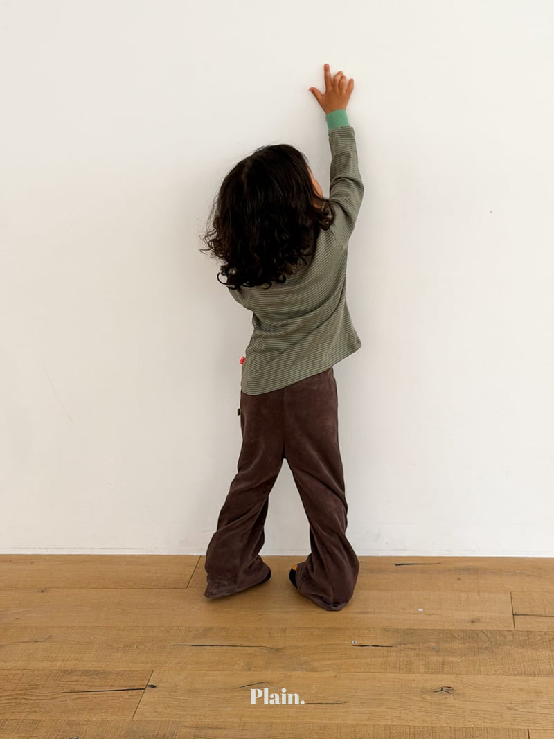 Plain - Korean Children Fashion - #discoveringself - Little Bootscut Pants - 12