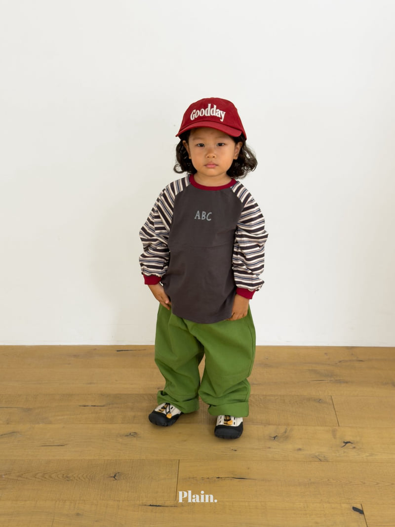 Plain - Korean Children Fashion - #discoveringself - ABC Raglan Tee - 9