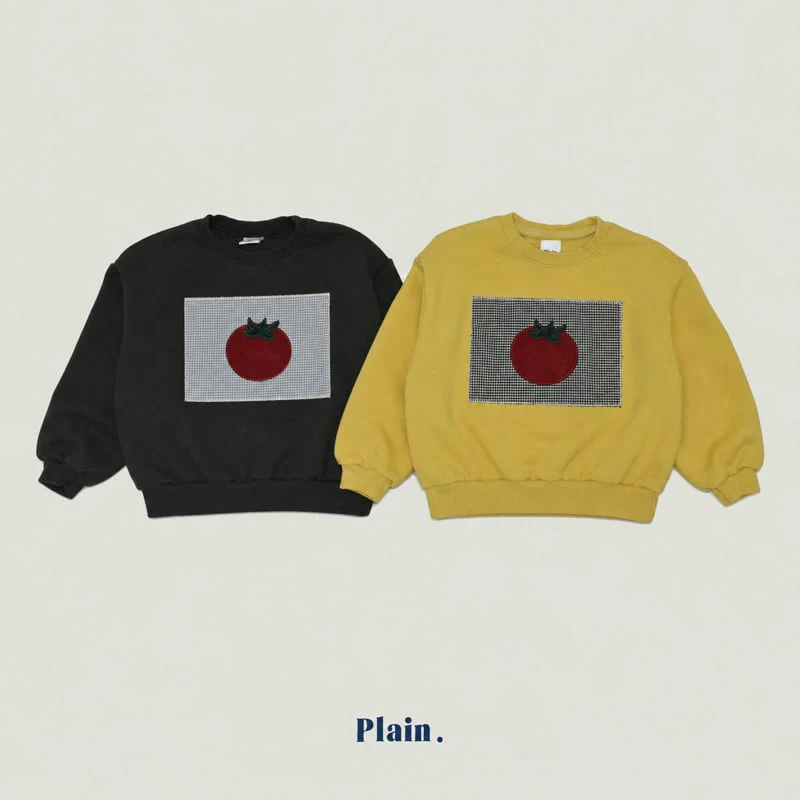 Plain - Korean Children Fashion - #discoveringself - Tomato Sweatshirts
