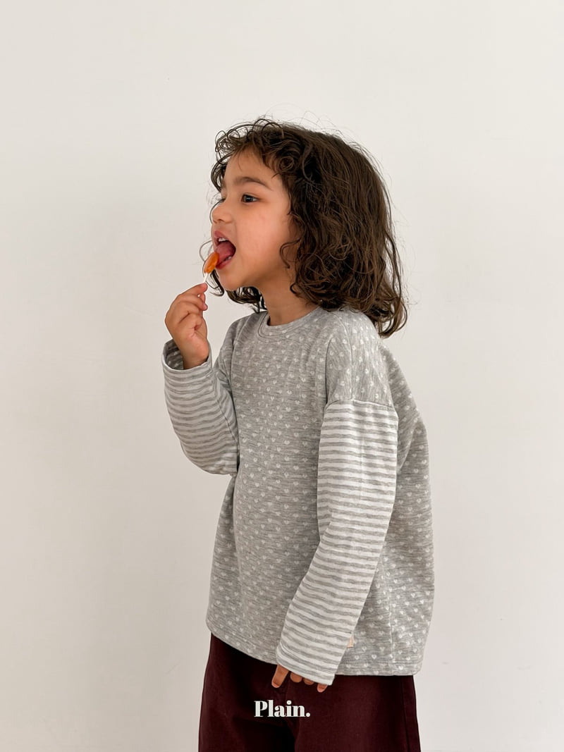 Plain - Korean Children Fashion - #fashionkids - Heart Tee - 6
