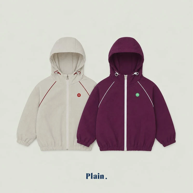 Plain - Korean Children Fashion - #fashionkids - Choco Windbreaker