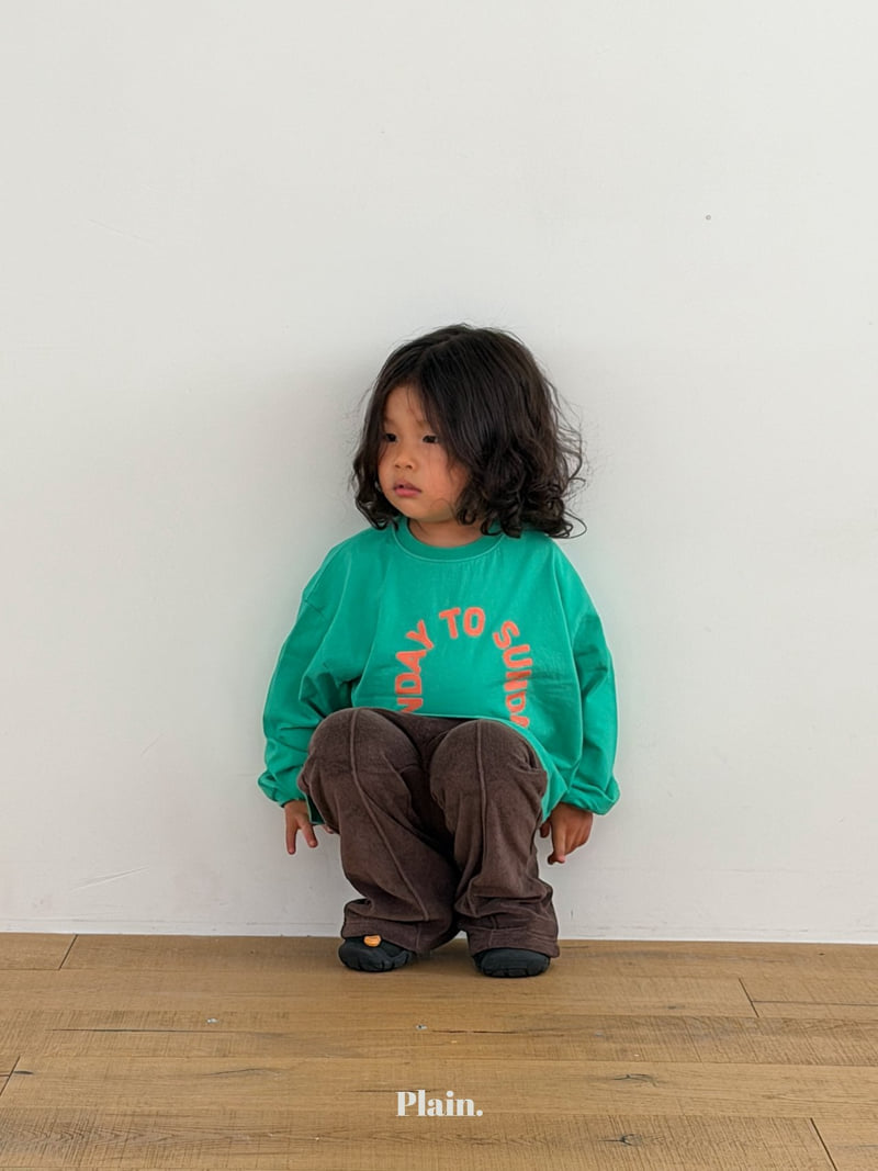 Plain - Korean Children Fashion - #kidsshorts - Monday Tee - 9