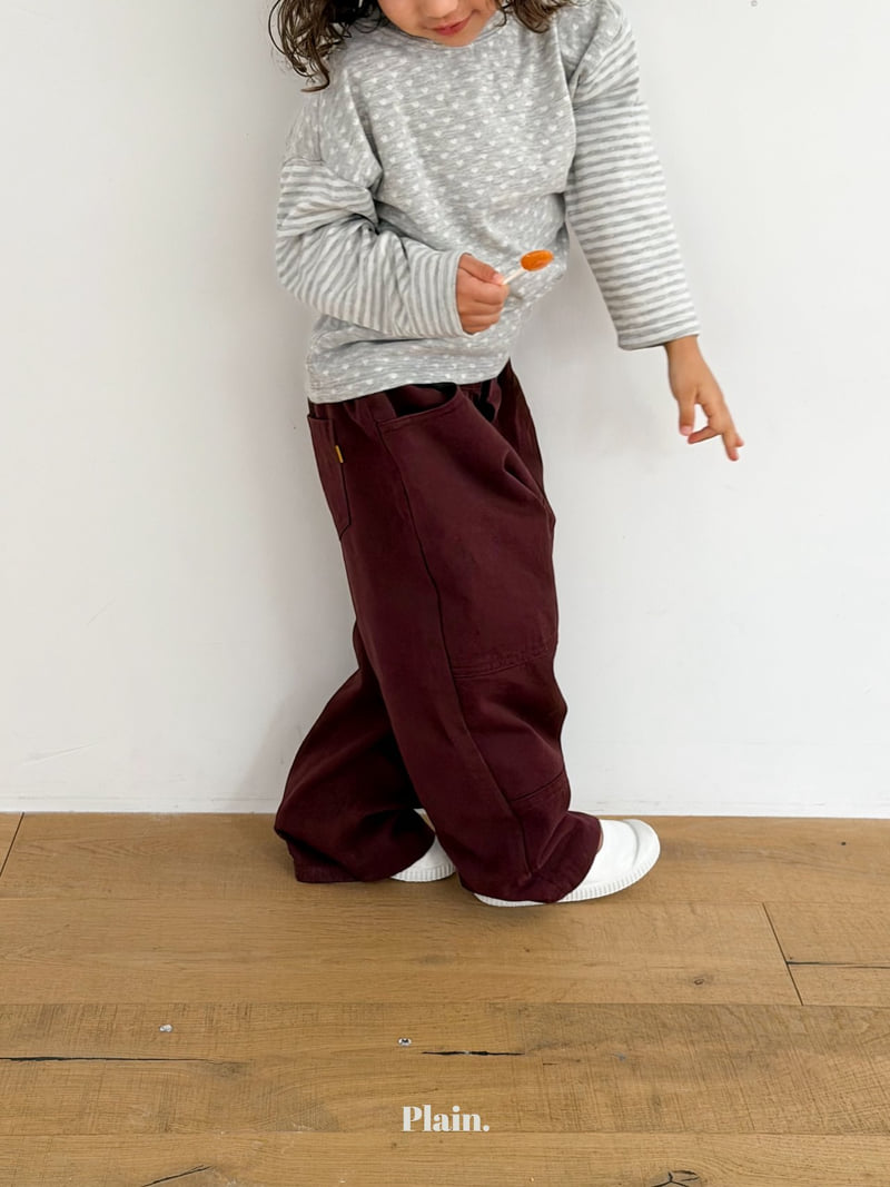 Plain - Korean Children Fashion - #kidsshorts - Heart Tee - 7