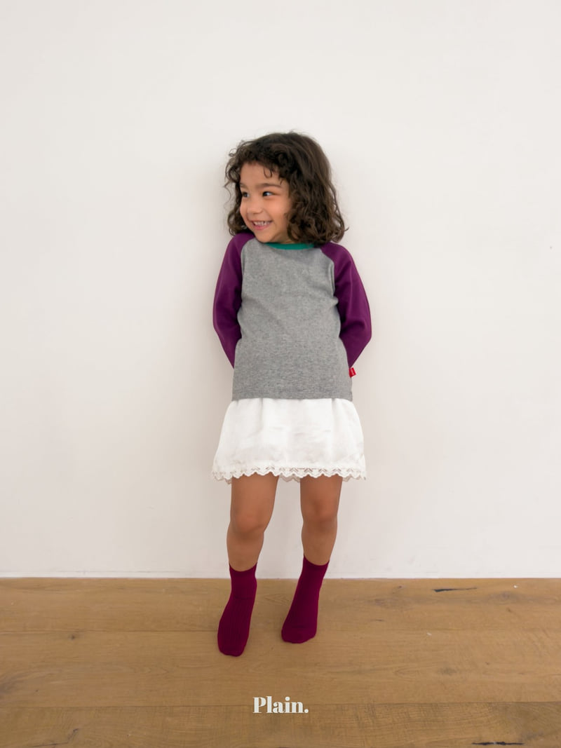 Plain - Korean Children Fashion - #fashionkids - Lace Sain Skirt - 4