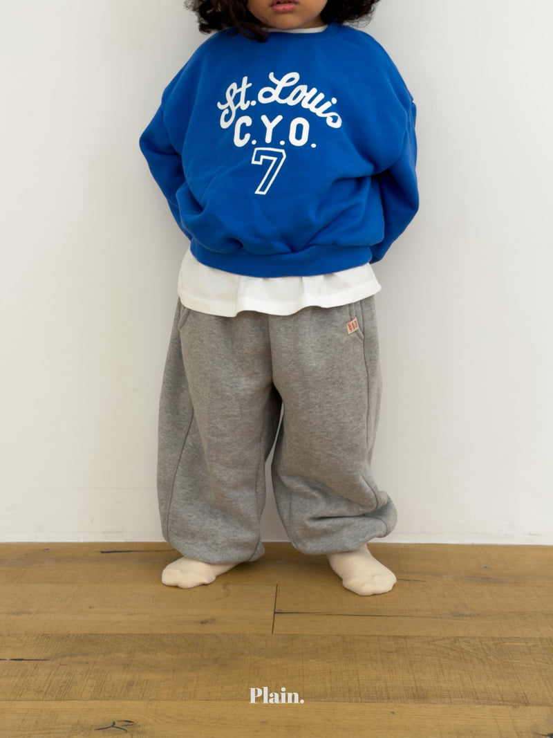Plain - Korean Children Fashion - #kidsshorts - Louis Sweatshirts - 9