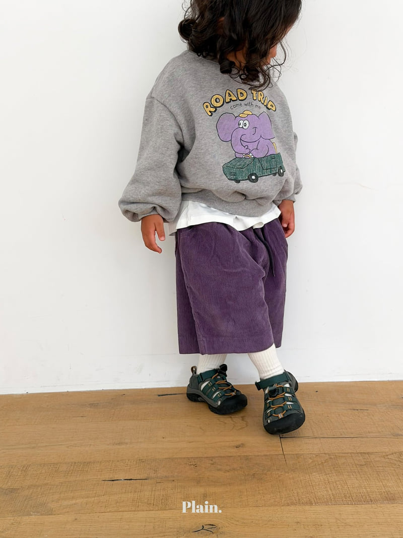 Plain - Korean Children Fashion - #kidsstore - Elephant Sweatshirts - 12