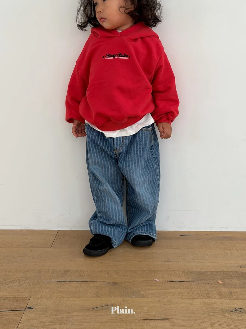 Plain - Korean Children Fashion - #kidsstore - Jacquard Denim Pants - 11