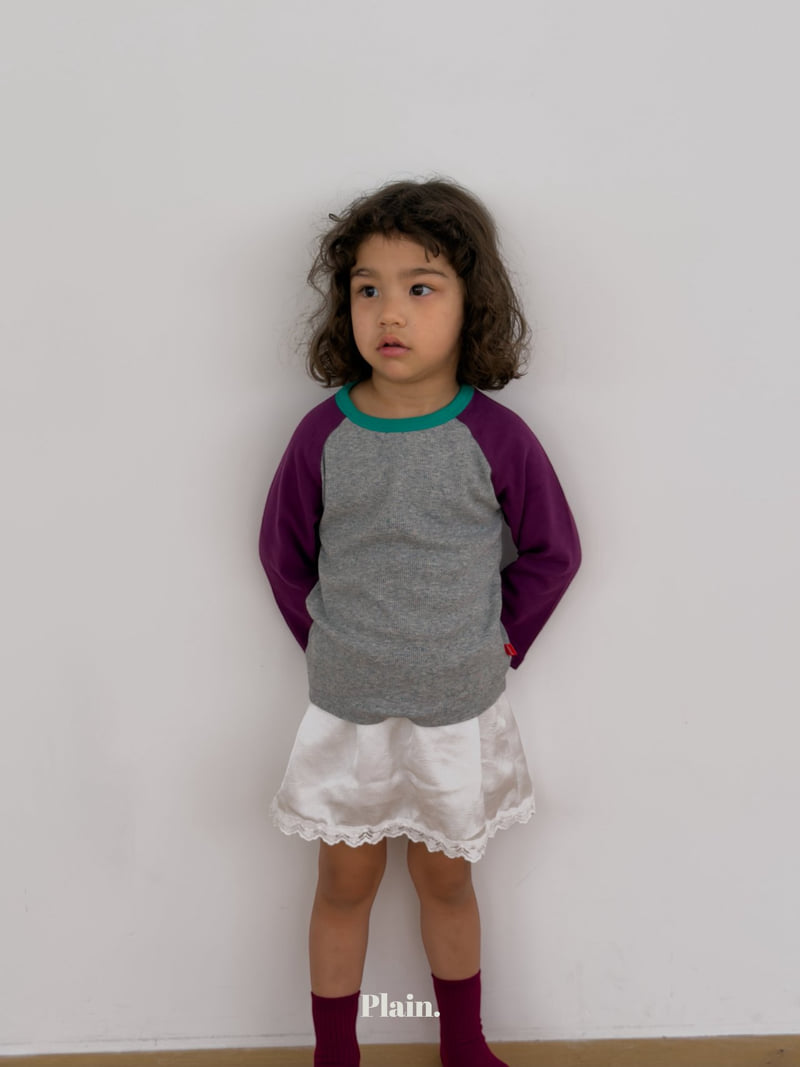 Plain - Korean Children Fashion - #kidsstore - Lace Sain Skirt - 5