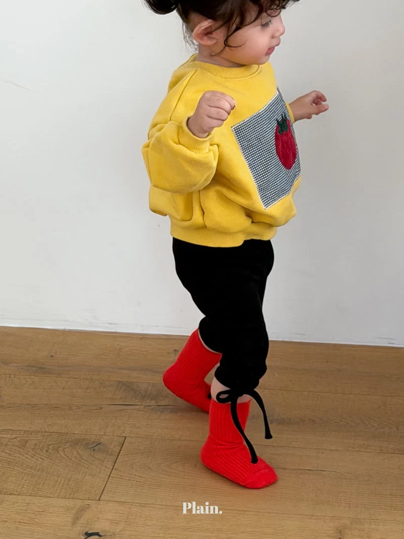 Plain - Korean Children Fashion - #kidsshorts - Tomato Sweatshirts - 4
