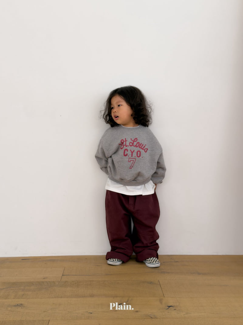 Plain - Korean Children Fashion - #kidzfashiontrend - Louis Sweatshirts - 11