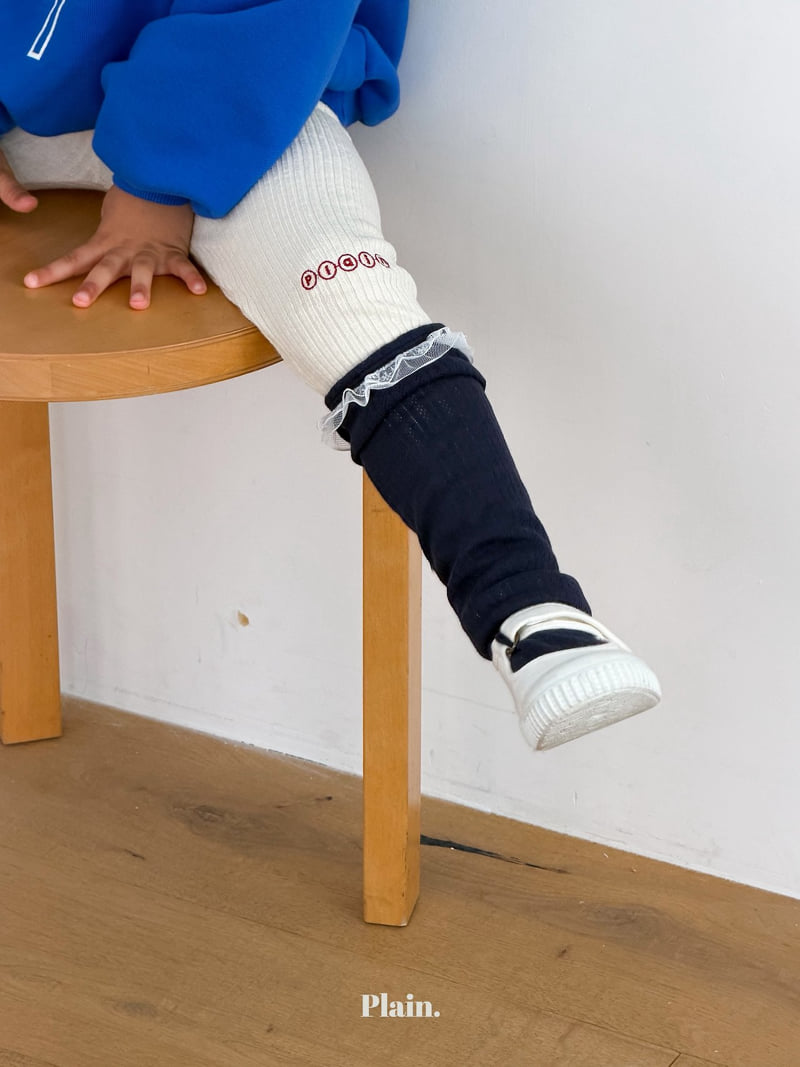 Plain - Korean Children Fashion - #kidzfashiontrend - Plain Leggings - 6