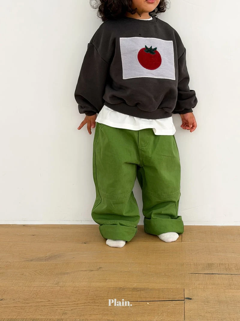 Plain - Korean Children Fashion - #kidzfashiontrend - Tomato Sweatshirts - 5