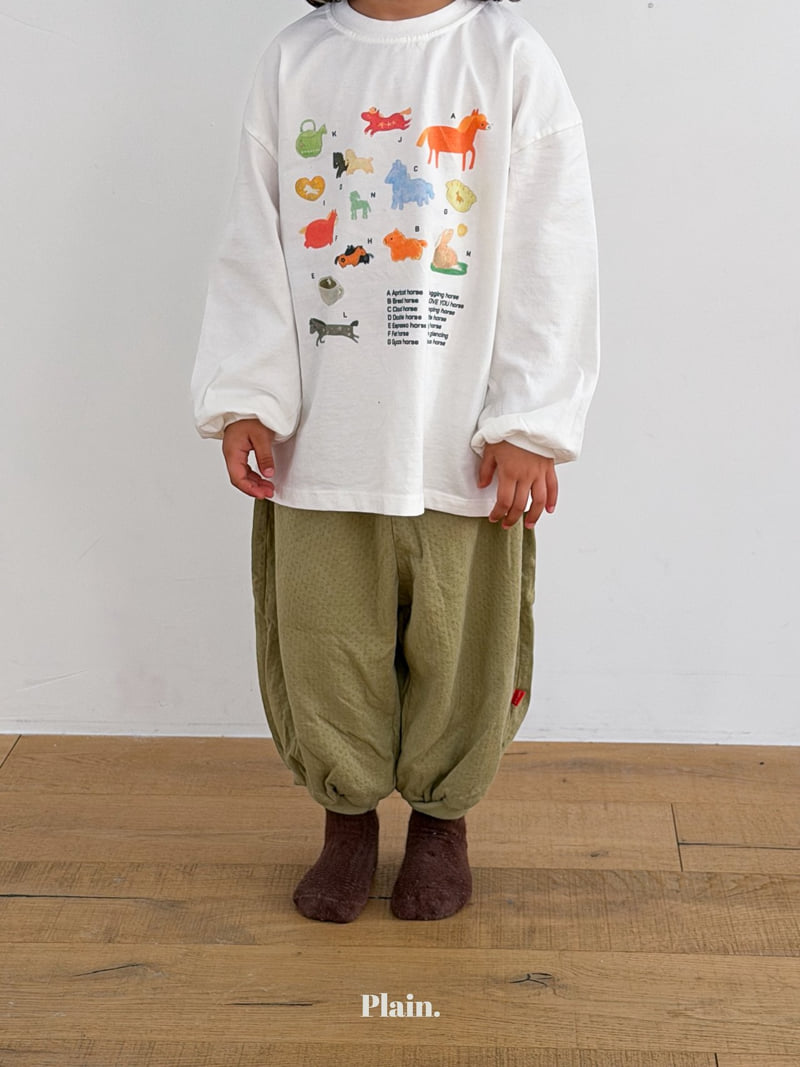 Plain - Korean Children Fashion - #littlefashionista - Pony Tee - 7