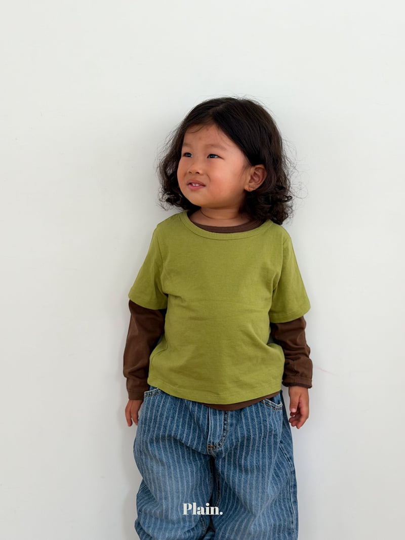 Plain - Korean Children Fashion - #Kfashion4kids - NO Question Tee - 4