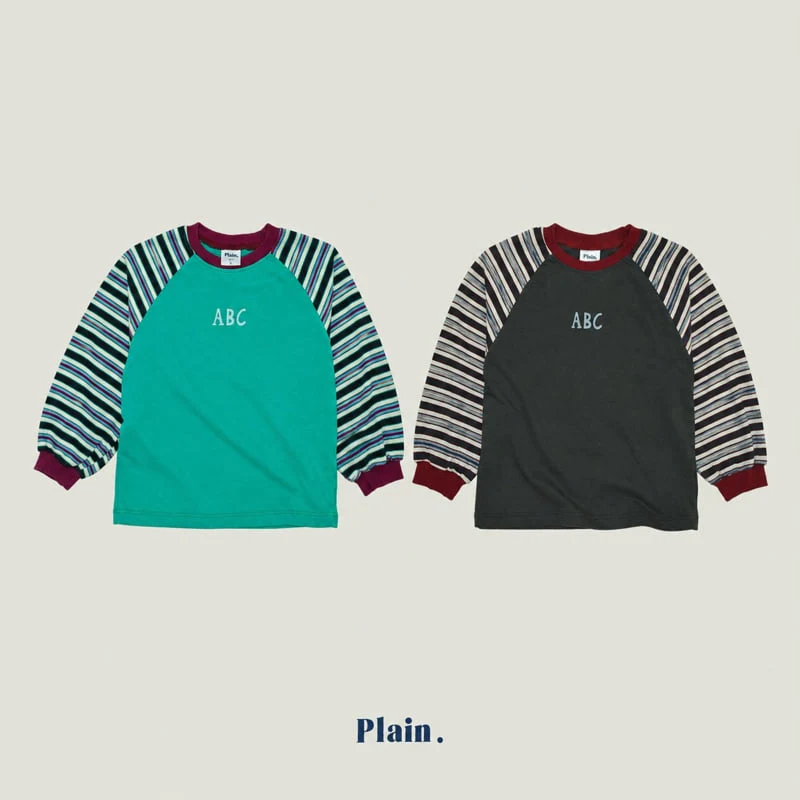 Plain - Korean Children Fashion - #littlefashionista - ABC Raglan Tee