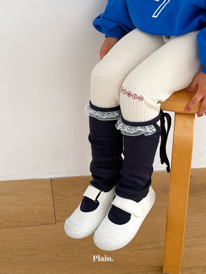 Plain - Korean Children Fashion - #littlefashionista - Plain Leggings - 8