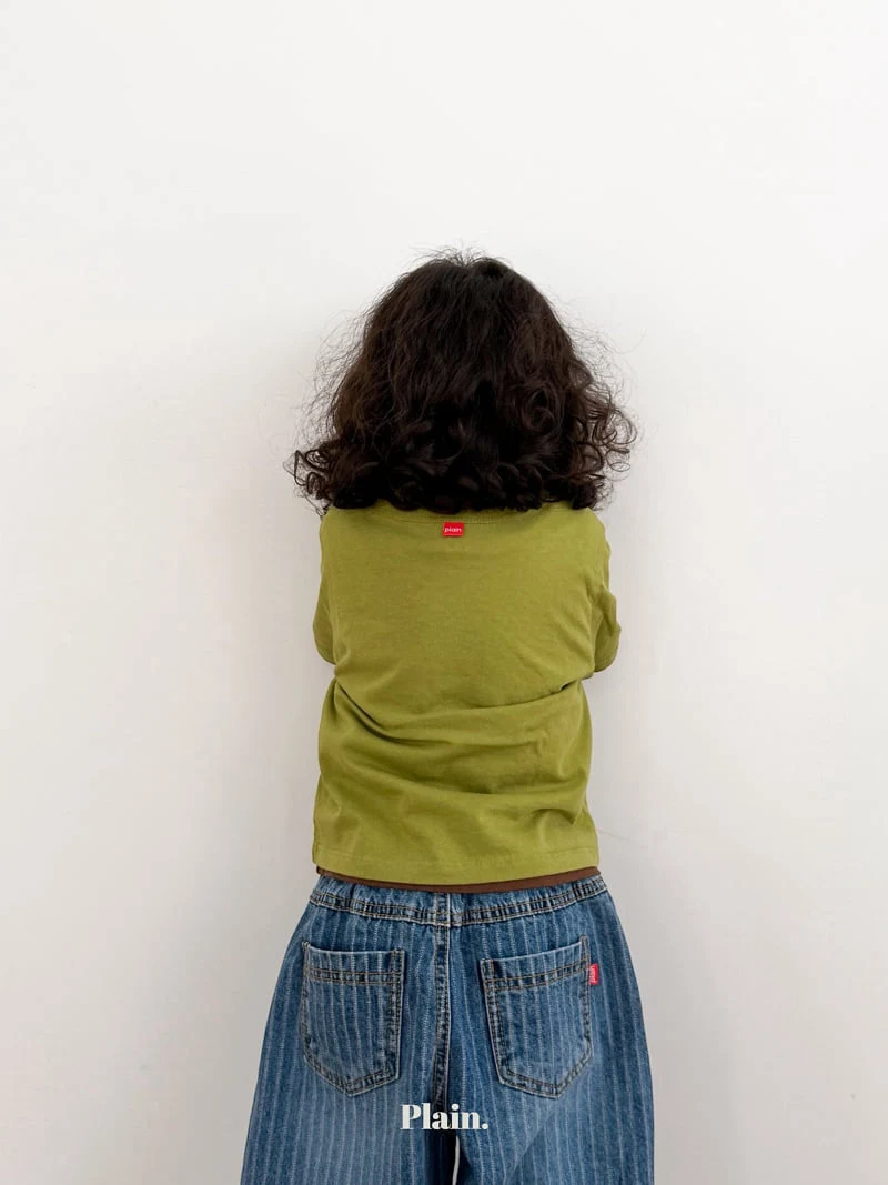 Plain - Korean Children Fashion - #magicofchildhood - NO Question Tee - 5