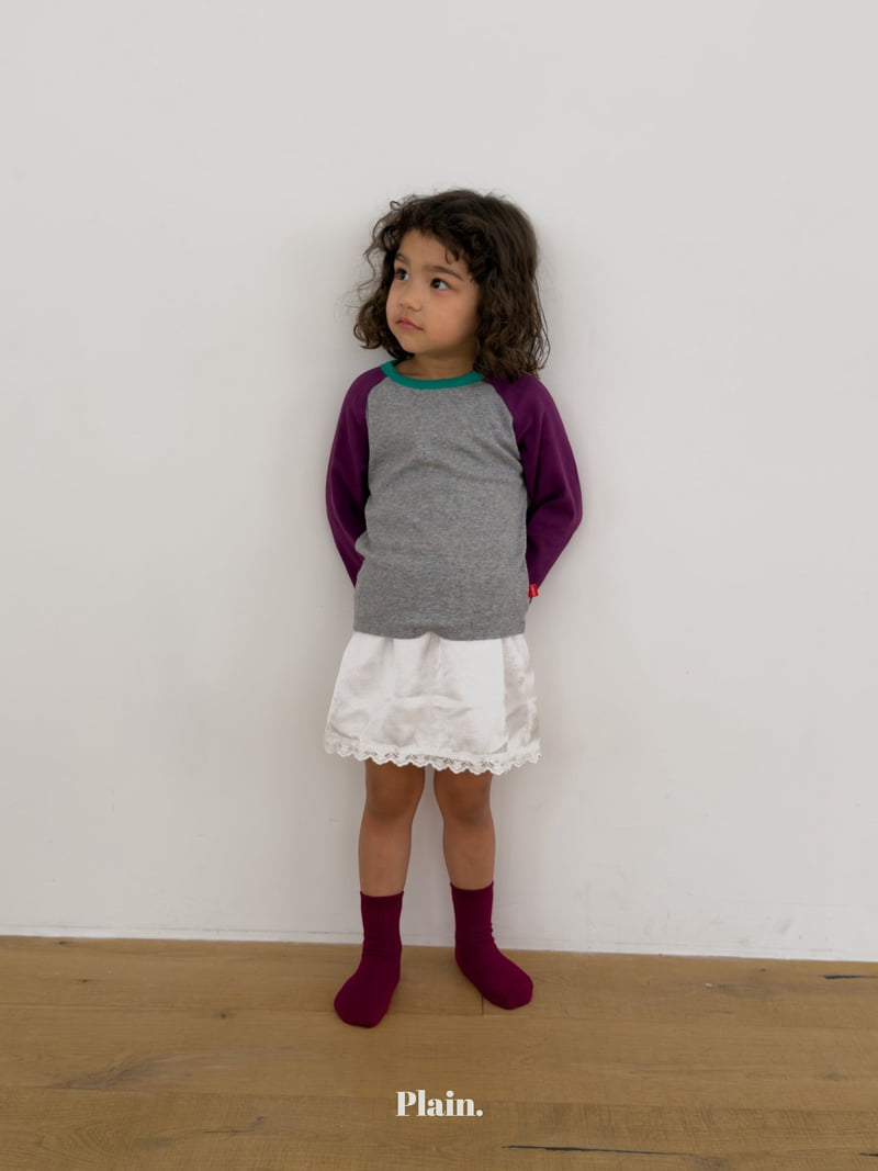 Plain - Korean Children Fashion - #magicofchildhood - Bubble Pop Raglan Tee - 7