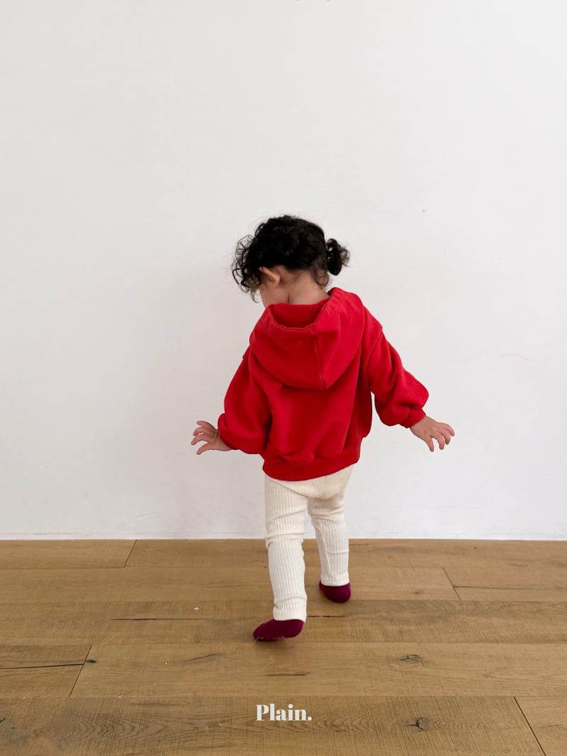 Plain - Korean Children Fashion - #littlefashionista - Hood Tee - 4