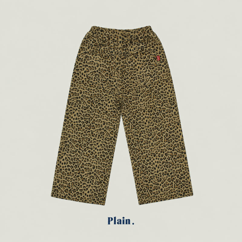 Plain - Korean Children Fashion - #magicofchildhood - Leopard Pants - 4