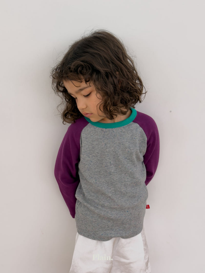 Plain - Korean Children Fashion - #minifashionista - Bubble Pop Raglan Tee - 8