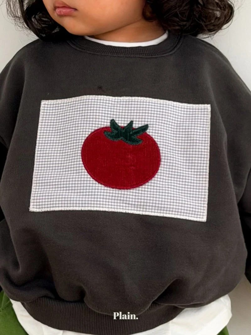Plain - Korean Children Fashion - #minifashionista - Tomato Sweatshirts - 9