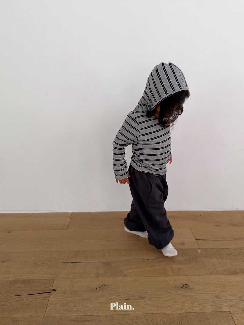 Plain - Korean Children Fashion - #prettylittlegirls - Stretchy Hood Tee - 5