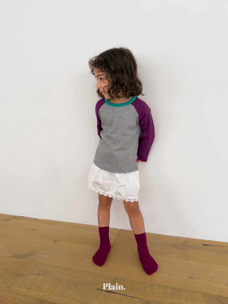 Plain - Korean Children Fashion - #prettylittlegirls - Lace Sain Skirt - 11