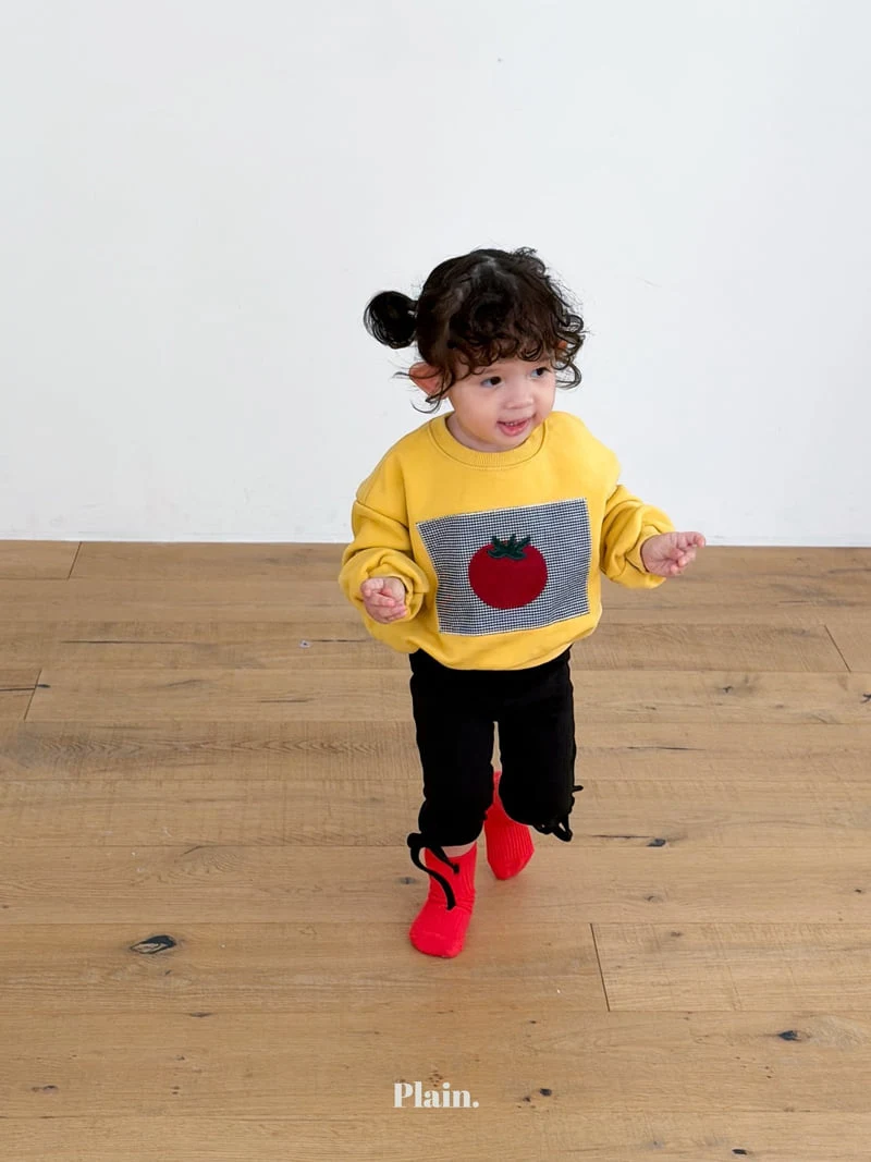 Plain - Korean Children Fashion - #prettylittlegirls - Tomato Sweatshirts - 10