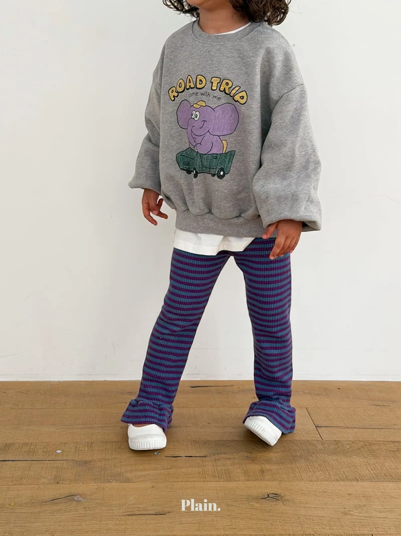 Plain - Korean Children Fashion - #stylishchildhood - Elephant Sweatshirts - 5