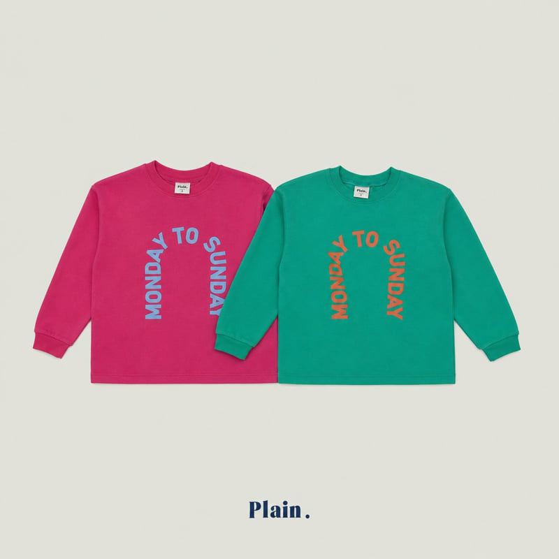 Plain - Korean Children Fashion - #todddlerfashion - Monday Tee