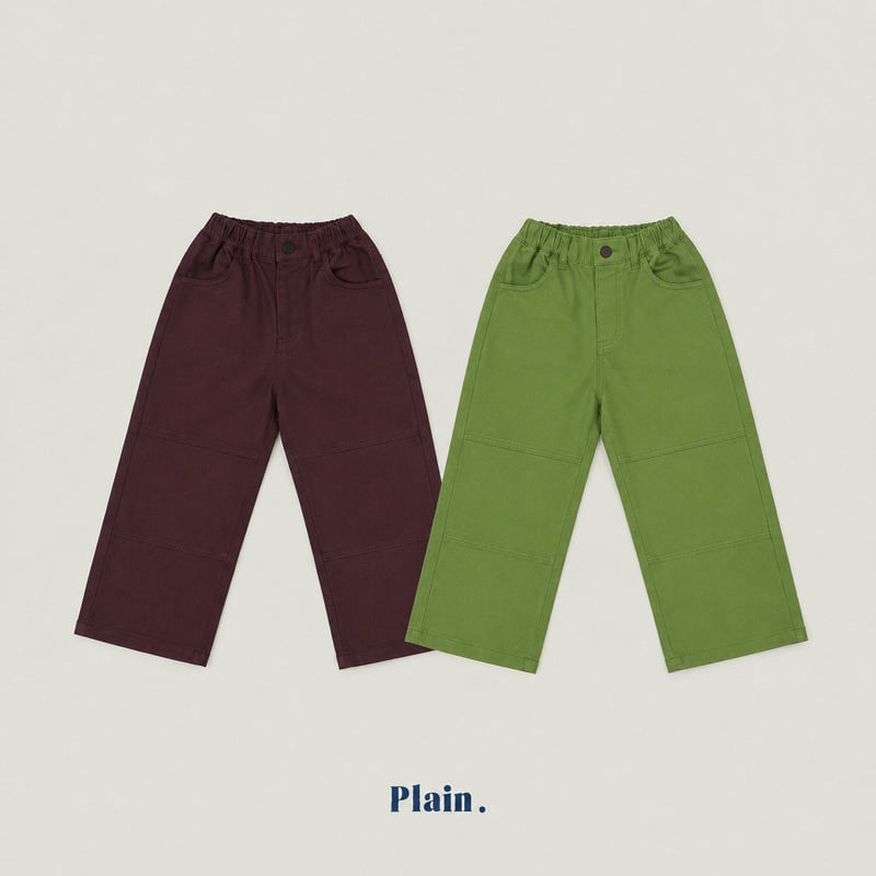 Plain - Korean Children Fashion - #toddlerclothing - Tobi Pants