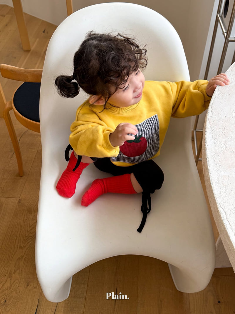 Plain - Korean Children Fashion - #toddlerclothing - Tomato Sweatshirts - 12