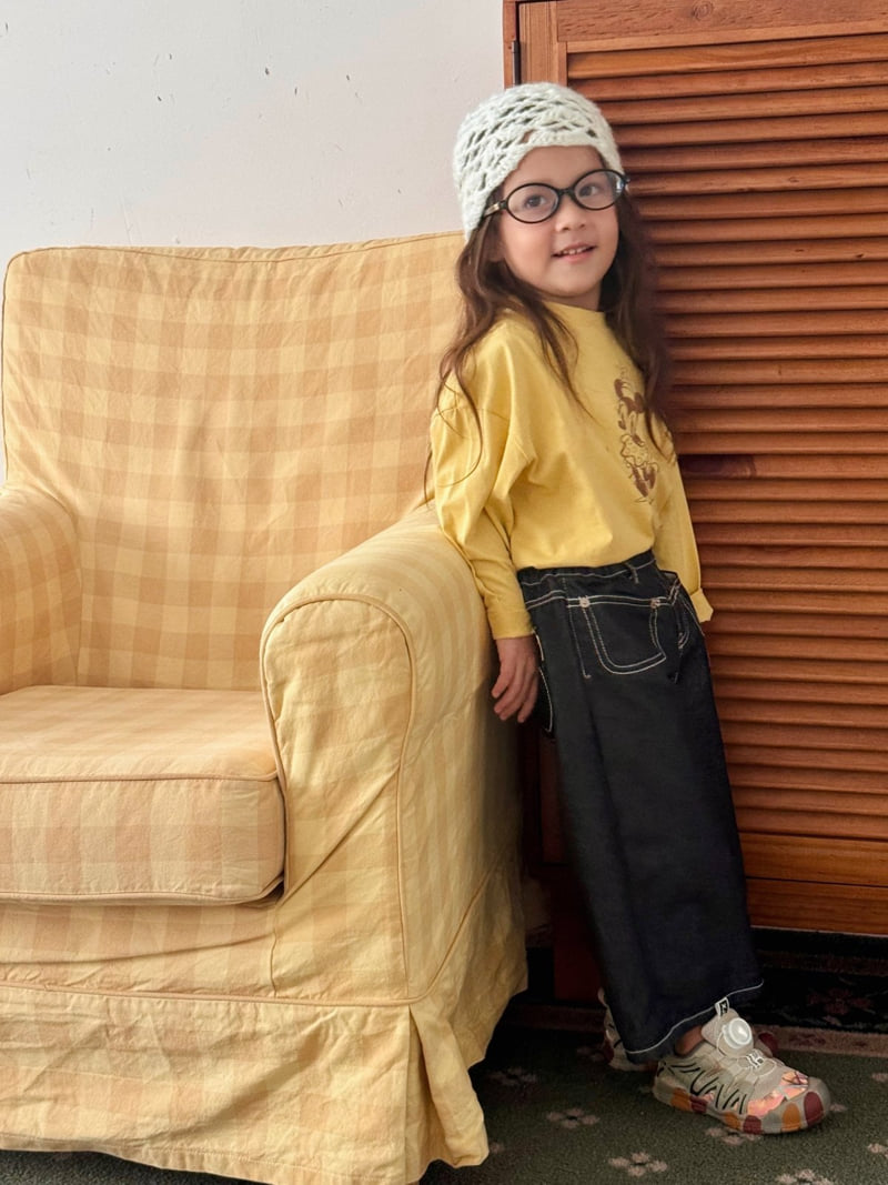 Poisson - Korean Children Fashion - #Kfashion4kids - Heart Denim Pants - 9
