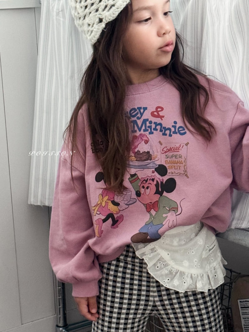 Poisson - Korean Children Fashion - #Kfashion4kids - Mickey Minnie Sweatshirt - 3