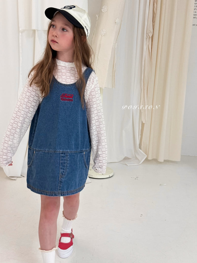 Poisson - Korean Children Fashion - #Kfashion4kids - Denim Dress - 9