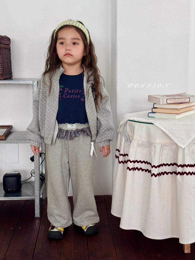 Poisson - Korean Children Fashion - #Kfashion4kids - Dot Zip-Up - 5