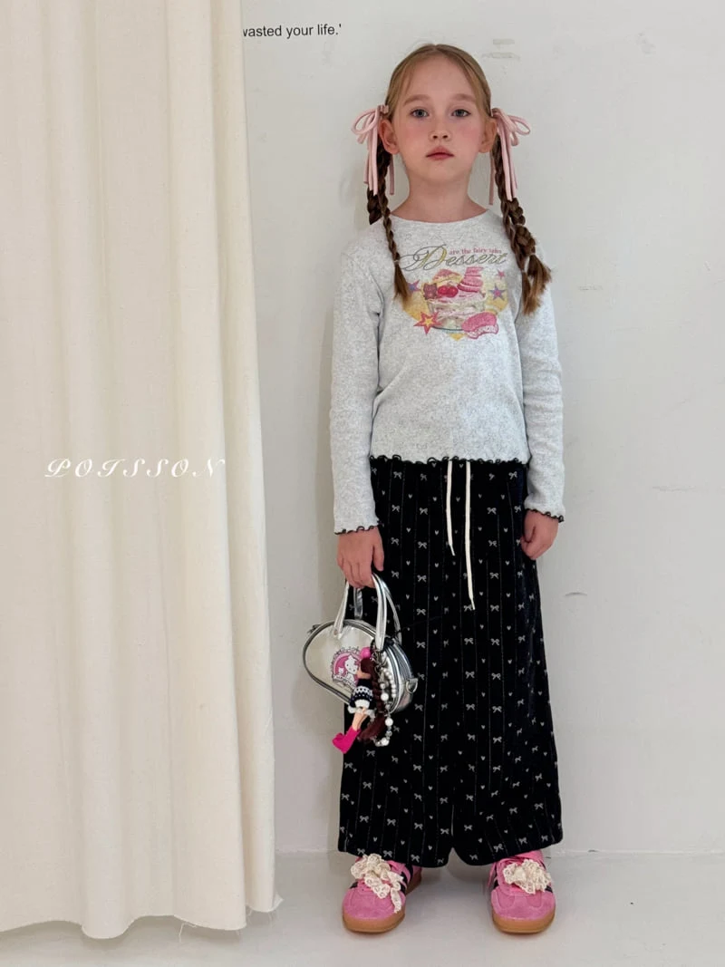 Poisson - Korean Children Fashion - #childofig - Ribbon Pants - 3