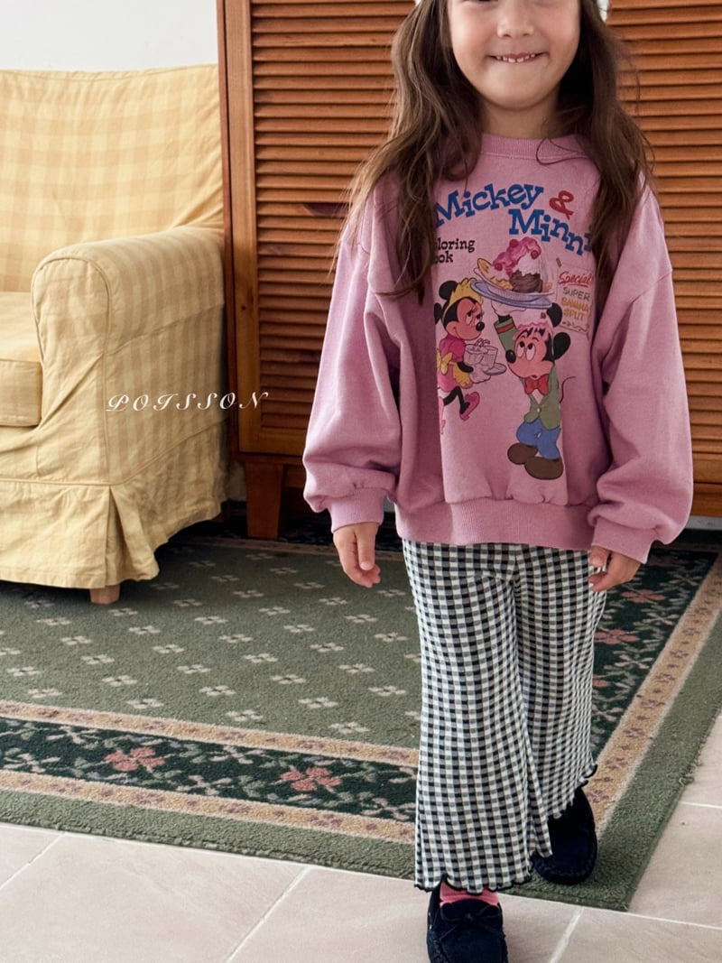 Poisson - Korean Children Fashion - #childofig - Mickey Minnie Sweatshirt - 11