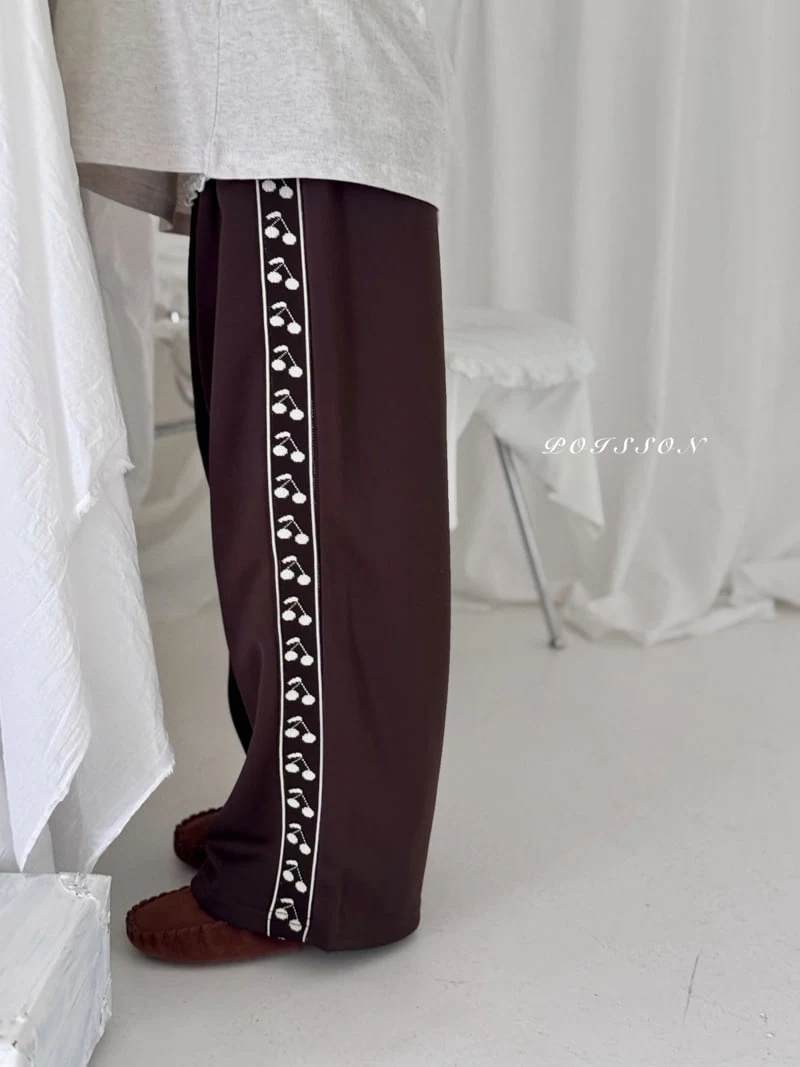 Poisson - Korean Children Fashion - #childofig - Cherry Pants - 10